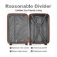 Kono K2395L Hard Shell Large Suitcase - 28 Inch