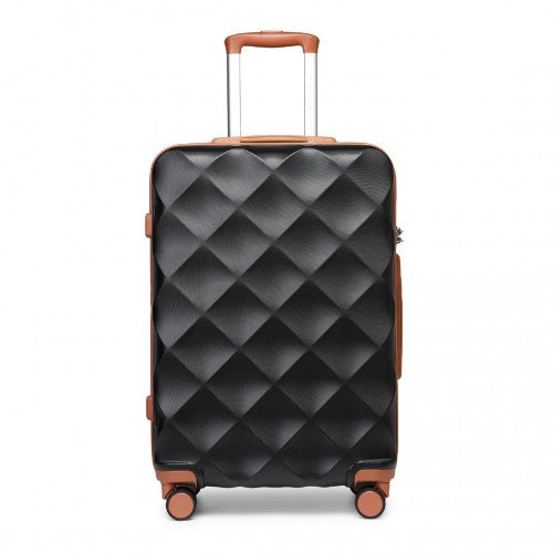 Kono K2395L Hard Shell Medium Suitcase - 24 Inch
