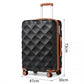 Kono K2395L Hard Shell Large Suitcase - 28 Inch
