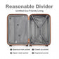 Kono K2395L Hard Shell Large Suitcase - 28 Inch