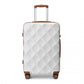 Kono K2395L Hard Shell Large Suitcase - 28 Inch