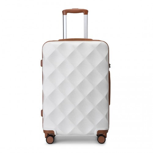 Kono K2395L Hard Shell Large Suitcase - 28 Inch