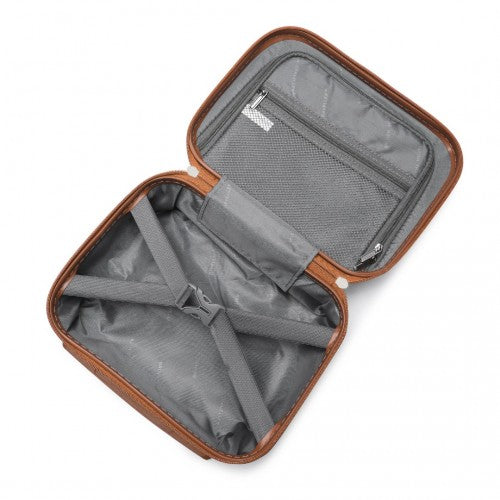 Kono K2395L Hard Shell Cabin Suitcase - 13 Inch