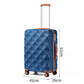 Kono K2395L Hard Shell Medium Suitcase - 24 Inch