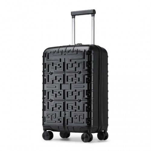 Kono K2396L Hard Shell Cabin Suitcase - 20 Inch