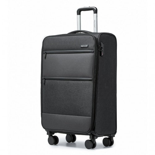 Kono K2397L Hard Shell Cabin Suitcase - 20 Inch