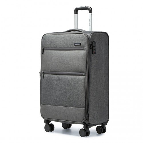Kono K2397L Hard Shell Cabin Suitcase - 20 Inch