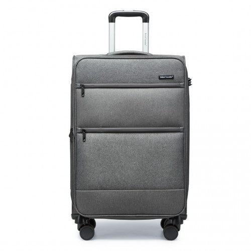 Kono K2397L Hard Shell Medium Suitcase - 24 Inch