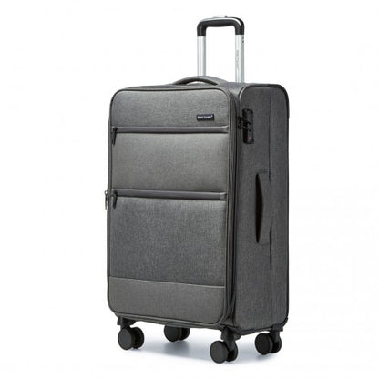 Kono K2397L Hard Shell Medium Suitcase - 24 Inch