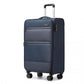 Kono K2397L Hard Shell Cabin Suitcase - 20 Inch