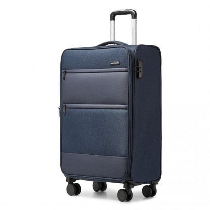 Kono K2397L Hard Shell Cabin Suitcase - 20 Inch