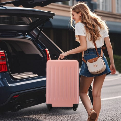 Kono KSK2477 Hard Shell Large Suitcase - 28 Inch