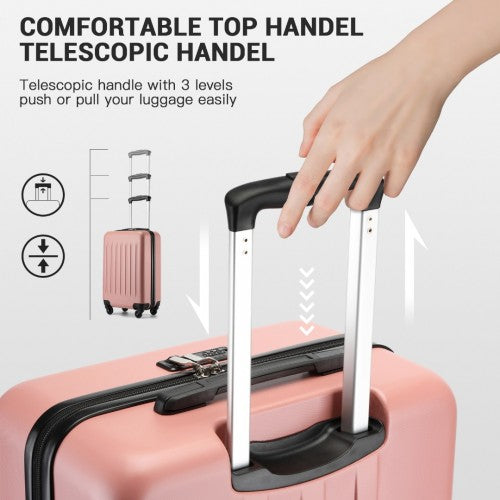 Kono KSK2477 Hard Shell Large Suitcase - 28 Inch