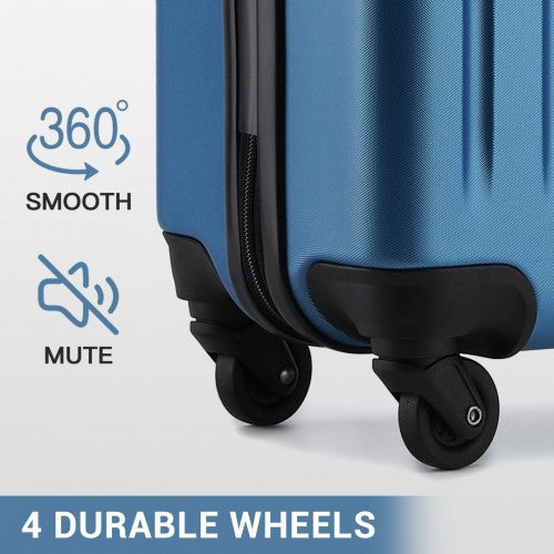 Kono KSK2477 Hard Shell Medium Suitcase - 24 Inch