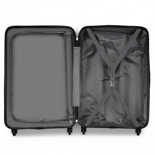 Kono KSK2477 Hard Shell 3 Piece Suitcase Set