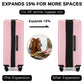 Kono KSK2477 Hard Shell 3 Piece Suitcase Set