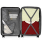 Kono Traveler 4 Wheel Lightweight Hard Shell Suitcase With TSA Lock