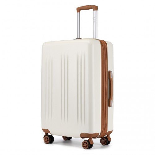 Kono KSK2483 Hard Shell Medium Suitcase - 24 Inch