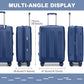 Kono KSK2483 Hard Shell Large Suitcase - 28 Inch