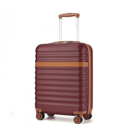 Kono KSK2484 Hard Shell Cabin Suitcase - 20 Inch