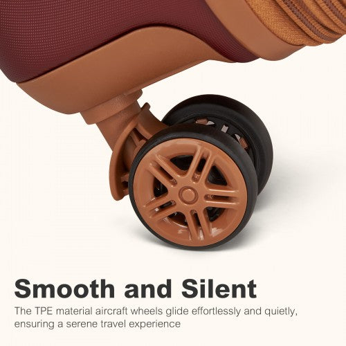 Kono KSK2484 Hard Shell Cabin Suitcase - 20 Inch