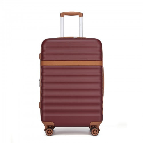 Kono KSK2484 Hard Shell Medium Suitcase - 24 Inch