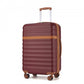 Kono KSK2484 Hard Shell Medium Suitcase - 24 Inch