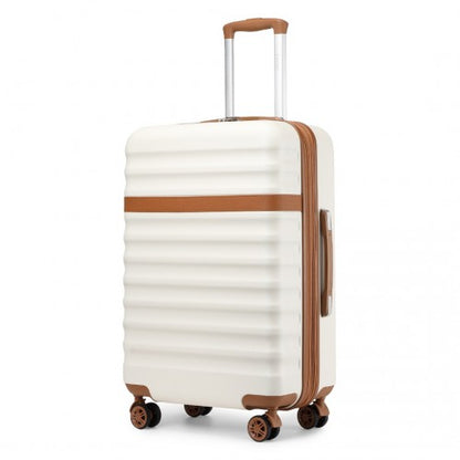 Kono KSK2484 Hard Shell Medium Suitcase - 24 Inch