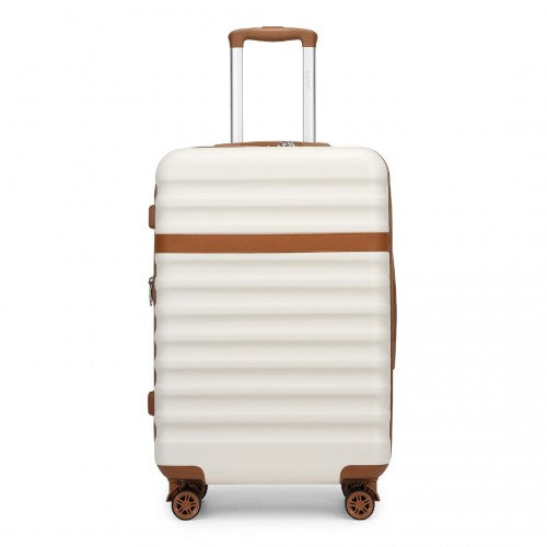 Kono KSK2484 Hard Shell Medium Suitcase - 24 Inch