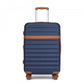 Kono KSK2484 Hard Shell Medium Suitcase - 24 Inch