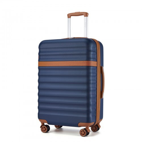 Kono KSK2484 Hard Shell Medium Suitcase - 24 Inch