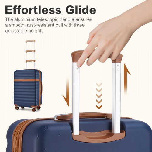 Kono KSK2484 Hard Shell Medium Suitcase - 24 Inch