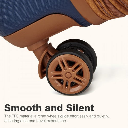 Kono KSK2484 Hard Shell Medium Suitcase - 24 Inch