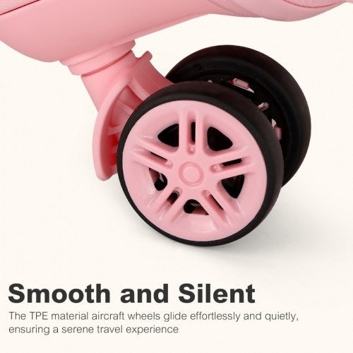 Kono KSK2484 Hard Shell Medium Suitcase - 24 Inch