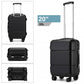 Kono KSK2485 Hard Shell Cabin Suitcase - 20 Inch