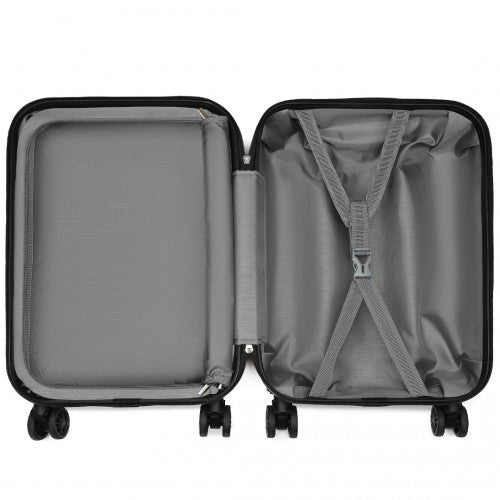 Kono KSK2485 Hard Shell Cabin Suitcase - 20 Inch