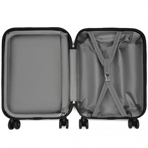 Kono KSK2485 Hard Shell Cabin Suitcase - 20 Inch