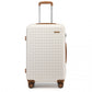 Kono KSK2486 Hard Shell Medium Suitcase - 24 Inch