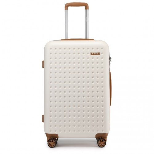 Kono KSK2486 Hard Shell Medium Suitcase - 24 Inch