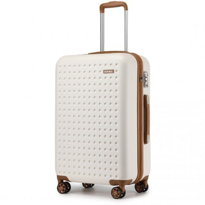 Kono KSK2486 Hard Shell Medium Suitcase - 24 Inch