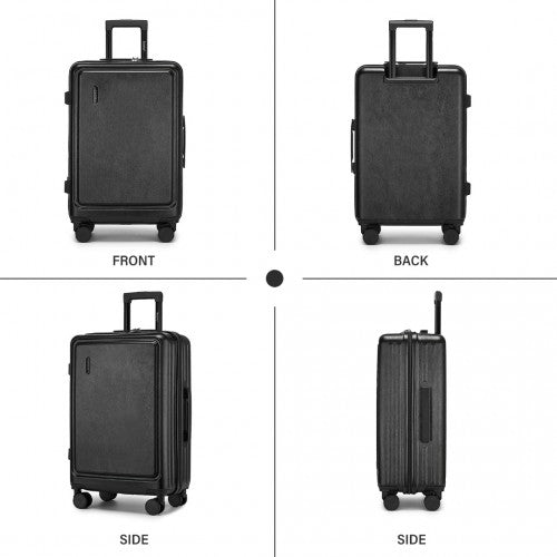 Kono KSK2493 Hard Shell Medium Suitcase - 24 Inch