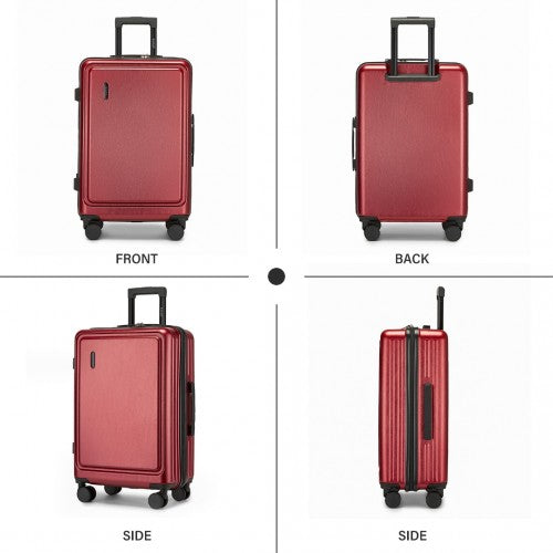 Kono KSK2493 Hard Shell Large Suitcase - 28 Inch