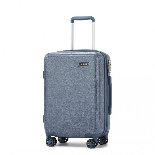 Kono KSK2494 Hard Shell Cabin Suitcase - 20 Inch