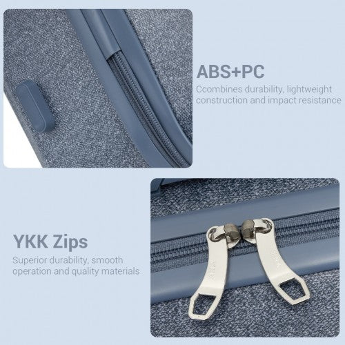 Kono KSK2494 Hard Shell Large Suitcase - 28 Inch