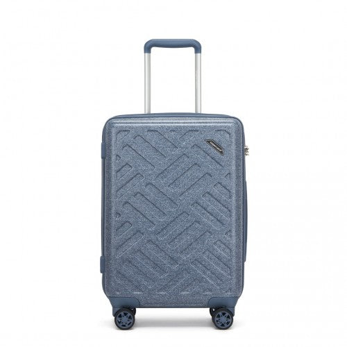 Kono KSS2495 Hard Shell Cabin Suitcase - 20 Inch