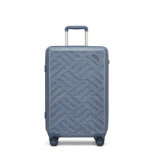 Kono KSS2495 Hard Shell Medium Suitcase - 24 Inch