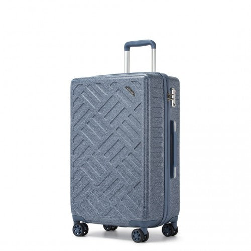 Kono KSS2495 Hard Shell Medium Suitcase - 24 Inch