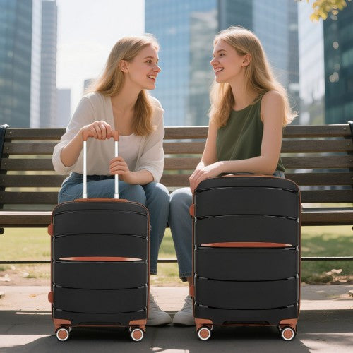 Kono KSK2591 Hard Shell Medium Suitcase - 24 Inch