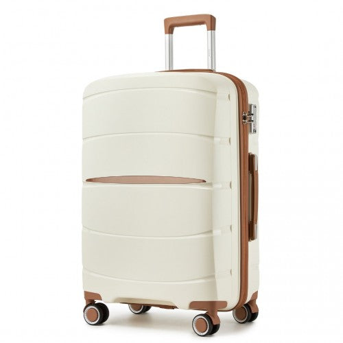 Kono KSK2591 Hard Shell Medium Suitcase - 24 Inch