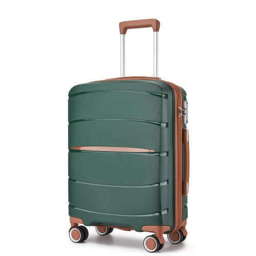 Kono KSK2591 Hard Shell Cabin Suitcase - 20 Inch